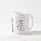 Sternenlicht Sternenhell Wunsch Kaffeetasse (VorderseiteRechts)