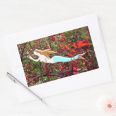 Sternenmädchen Rechteckiger Aufkleber (Umschlag)