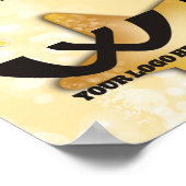 Sternenmitarbeiter des Monats Foto-Display Poster (Ecke)