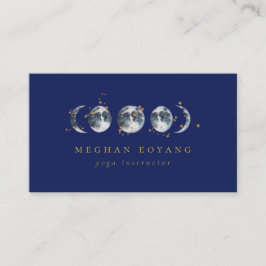 Sternenmond-Phase| Navy Visitenkarte