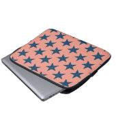 Sternenmuster 4 laptopschutzhülle (Vorne Knopf)