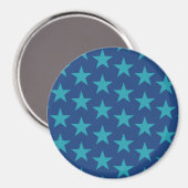 Sternenmuster 7 magnet (Vorderseite/Rückseite)