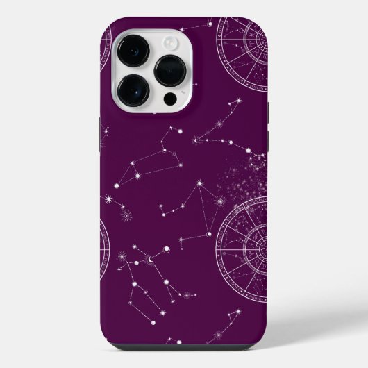 STERNENMUSTER DES ZODIAKS iPhone HÜLLE (Rückseite)