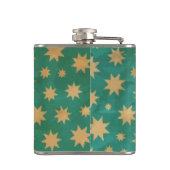 Sternenmuster Flachmann (Rückseite)