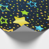 Sternenmuster Geschenkpapier (Ecke)