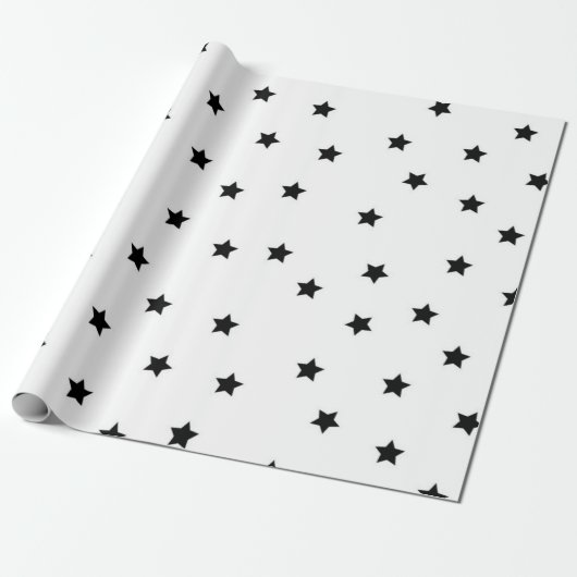 Sternenmuster Geschenkpapier (Ungerollt)
