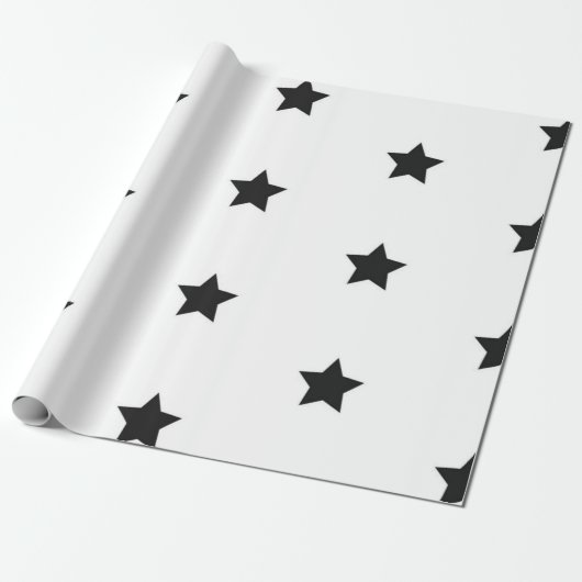 Sternenmuster Geschenkpapier (Ungerollt)
