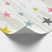Sternenmuster Geschenkpapier (Ecke)
