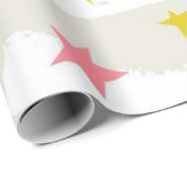 Sternenmuster Geschenkpapier (Rolleneckpunkt)