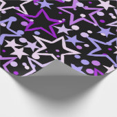 Sternenmuster Geschenkpapier (Ecke)