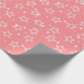 Sternenmuster Geschenkpapier (Ecke)