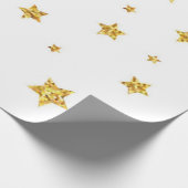 Sternenmuster Geschenkpapier (Ecke)