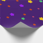 Sternenmuster Geschenkpapier (Ecke)