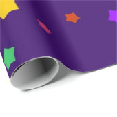 Sternenmuster Geschenkpapier (Rolleneckpunkt)