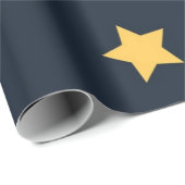 Sternenmuster Geschenkpapier (Rolleneckpunkt)