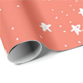 Sternenmuster Geschenkpapier (Rolleneckpunkt)