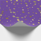 Sternenmuster Geschenkpapier (Ecke)