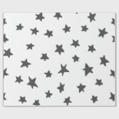 Sternenmuster Geschenkpapier (Flach)