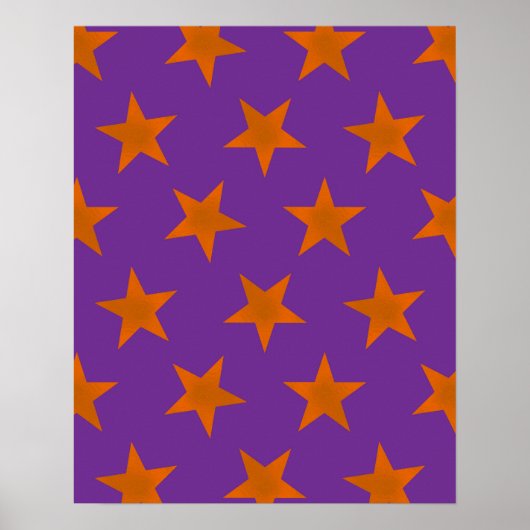 Sternenmuster Golden 3 Poster (Vorne)