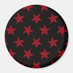Sternenmuster Golden Stars 8 Magnet