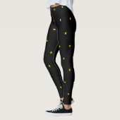 Sternenmuster Luxe Komfort Stretch Fit Leggings (Links)