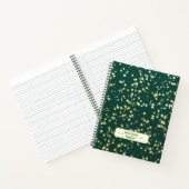 Sternenmuster Notebook Notizblock (Innenseite)