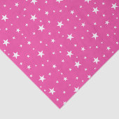 Sternenmuster Rosa Seidenpapier (Ausschnitt)