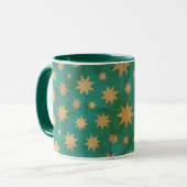 Sternenmuster Tasse (Vorderseite Links)