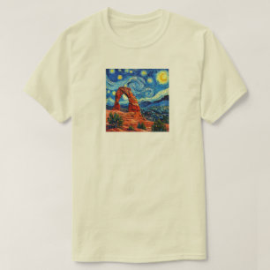 Sternennacht Arches National Park T-Shirt