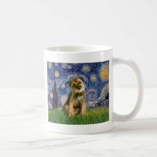 Sternennacht - Border Terrier #1 Kaffeetasse