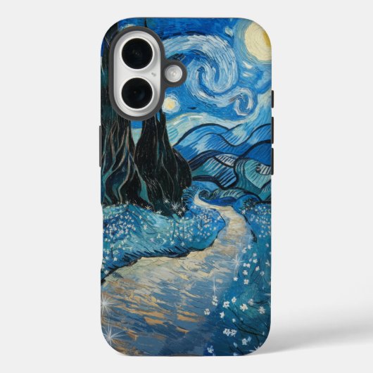 Sternennacht Case-Mate iPhone Hülle (Rückseite)