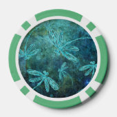 Sternennacht der Libelle Pokerchips (Rückseite)