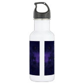 Sternennacht Edelstahlflasche (Rückseite)