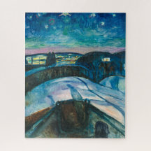 Sternennacht | Edvard Munch | Fotodruck