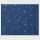 Sternennacht Geschenkpapier (Flach)