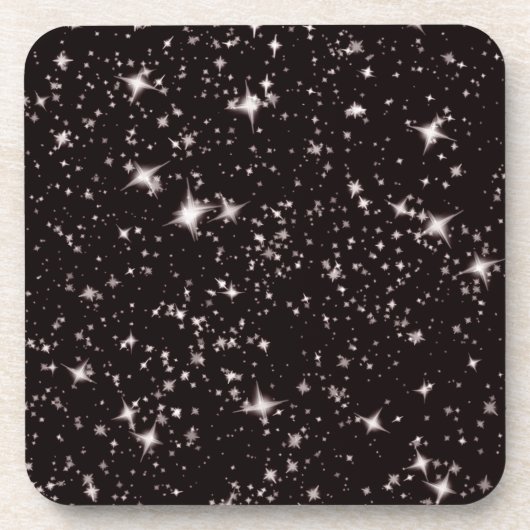 Sternennacht Getränkeuntersetzer (Vorderseite)