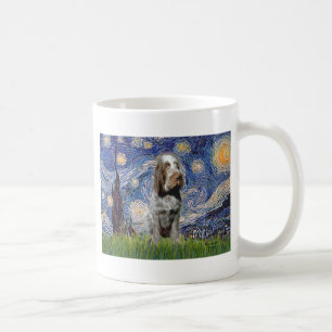 Sternennacht - Italienischer Spinone (Rotschimmel) Kaffeetasse