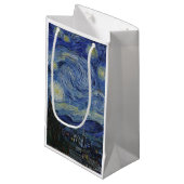 Sternennacht Kleine Geschenktüte (Vorderseite Schrägansicht)