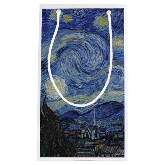 Sternennacht Kleine Geschenktüte (Vorderseite)