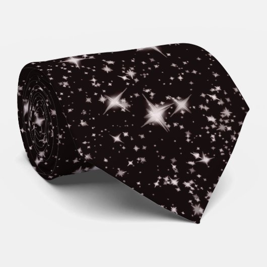 Sternennacht Krawatte (Gerollt)