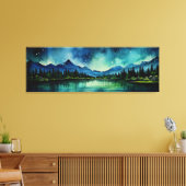 Sternennacht Leinwanddruck (Insitu (Wohnzimmer))