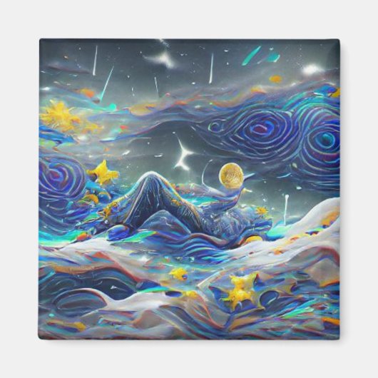 Sternennacht Magnet (Vorne)