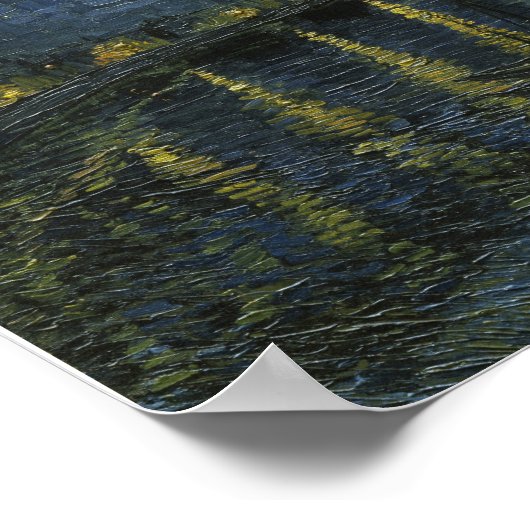 Sternennacht Poster (Ecke)