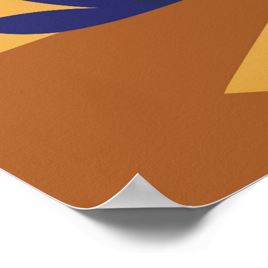 Sternennacht Poster (Ecke)