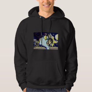 Sternennacht Reverb Hip-Hop-Stil Hoodie