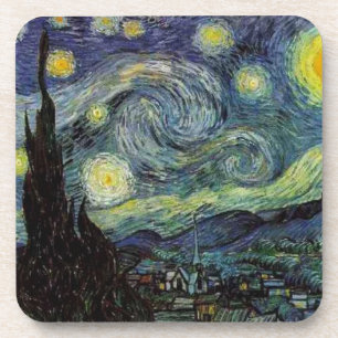Sternennacht Rhone von Van Gogh Untersetzer