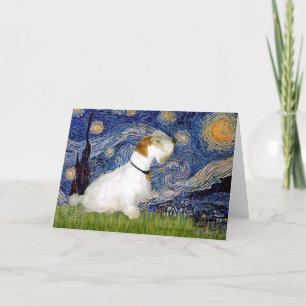 Sternennacht - Sealyham Terrier (L) Karte