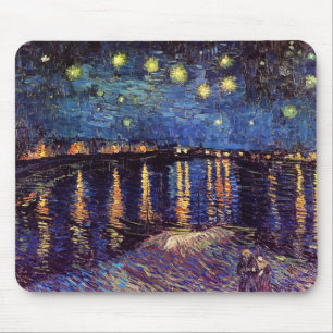 Sternennacht über der Rhone von Van Gogh Mousepad