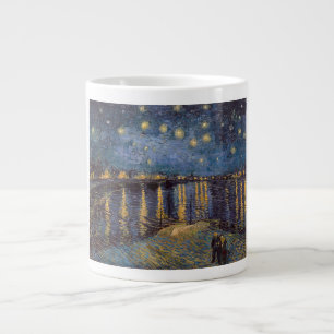 Sternennacht über der Rhone von Vincent Van Gogh Jumbo-Tasse