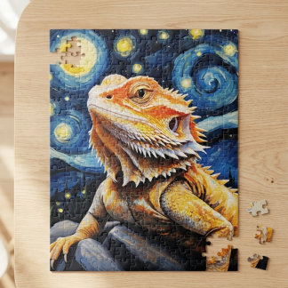 Sternennacht Van Gogh Bartagame Kunst Puzzle